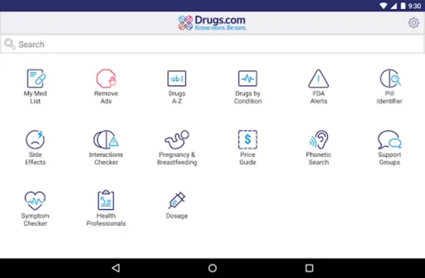 Drugs.com android App screenshot 2